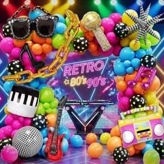 90s 80s Disco Theme Party Decorations, 156pcs Balloon Arch Kit with Disco Ball,