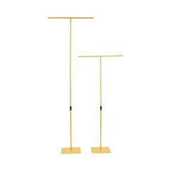 ‌4* Wedding Backdrop Stands Metal Tabletop Height Adjustable Backdrop Stand Gold