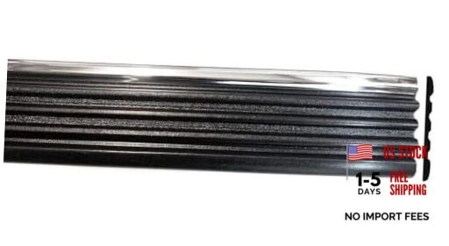 Automotive Authority Replacement Chrome Side Body Trim Quarter Roll – 80″