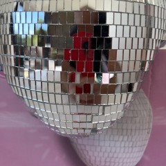 7.5″ Melty Disco Ball Shelf Edge Ornament Last Bachelorette Party Decoration