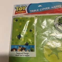 DISNEY PIXAR TOY STORY PLASTIC TABLE COVER 54″ X 102″ HALLMARK BIRTHDAY PARTY