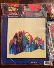 THE BATMAN Birthday Party Supplies – Centerpiece & Banner Decorations