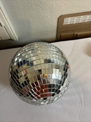8″ Mirror Disco Ball with Hanging Ring for dance Party Club effect Party DJ