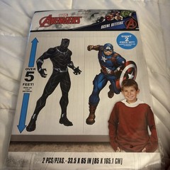 Marvel Avengers Birthday Party Scene Setters Captain America Black Panther NEW