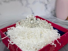 3 Pcs Bachelorette Party Decorations Bridal Shower Crown, Bride to Be Sash&Ve…