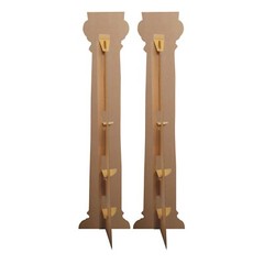 Julius Caesar and 2 Roman Pillars Cardboard Cutout Set of 3 – Great for parties