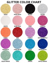 87th Birthday Decoration Glitter Cupcake Toppers (SET of 12) 20 Colors Available