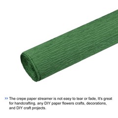 Crepe Paper Roll 6.9ft Long 20 Inch Wide for Wedding Ceremony Various Large F…