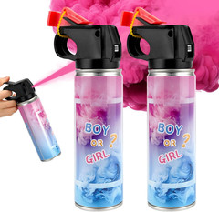 Gender Reveal Fire Extinguisher 2 Packs, Gender Reveal Smoker Bomb