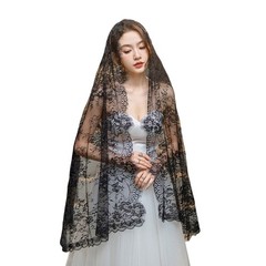 Party Girls Dramatic Veils Halloween Decorations Tulle Personality Trendy Female