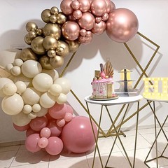 129pcs Rose Gold Balloon Kit – Perfect for Celebrations & Decor