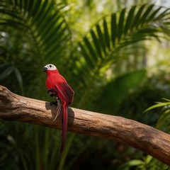 Fake Artificial Parrot Foam Feather Bird Garden Home Decor Yard Lawn Orname