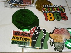20 Pcs Black History Month Hanging Swirls Party Decoration Juneteenth Decor NEW