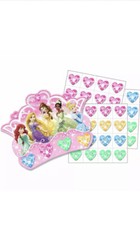 Hallmark Disney Princess Royal Birthday Party Supplies – Bingo Game for 8 Guests