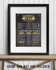 86th Birthday Party Decorations (Eighty-six) – Remembering The Year 1937