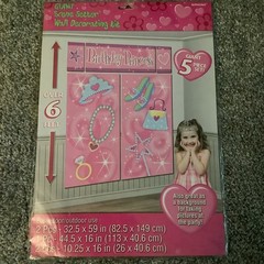 Birthday Princess Wall Decorating Kit – Party Decorations