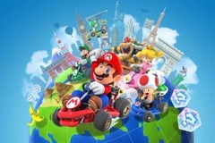 Super Mario Backdrop Happy Birthday Baby Shower Background Party Banner Supplies