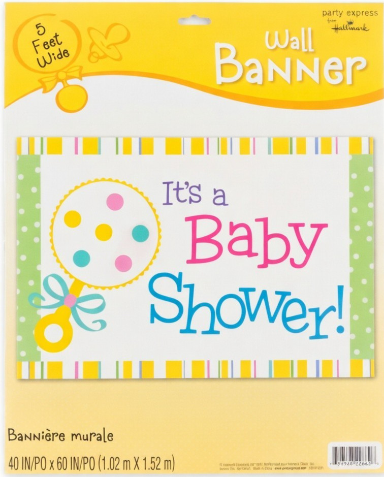 It’s a Baby Shower! Hallmark Giant Wall Banner 40×60 Inch
