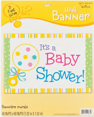 It’s a Baby Shower! Hallmark Giant Wall Banner 40×60 Inch