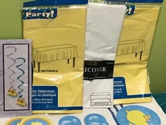 Over 376 Piece Rubber Ducky Baby Shower Kit – Games, Menu, Photos & Phone Assist