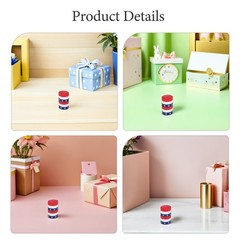15 Pack Durable Crepe Paper Streamers Patriotic Party Decoration Supplies