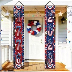 Probsin 250 Anniversary Banner Door Sign 2 Pack Freedom 250 Years USA America
