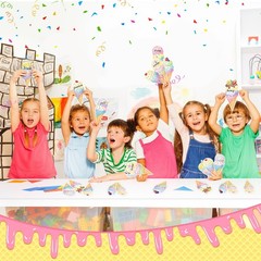 45 PCS 5.9×2.4 Inch Ice Cream Party Decoration Cutouts Bulletin Board Decor