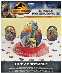 Jurassic World Dinosaur Birthday Party Table Decorating Kit ~ NEW