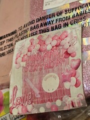 Pink Happy Birthday Decorations Birthday Banner, Balloons, Foil Balloons