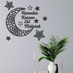 Eid Mubarak Wall Stickers Ramadan Decoration For Home Islamic Muslim Decor AE