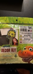 Dinosaur Train Birthday Decor Kit – 24pc Cupcake Toppers & Train Track Boy Kid