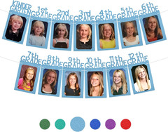 , K-12 Graduation Photo Banner 5X7 – Large, 10 Feet | Graduation Picture Banner,