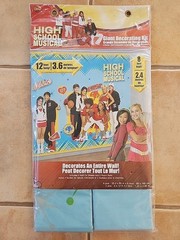High School Musical Giant Decorating Kit For An Entire Wall 12’ Long New