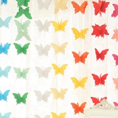 Paper Garland Wedding Butterfly Hanging Party Banner 3d Decor Birthday Baby