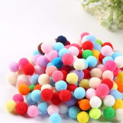 2000 PCS 8mm Multicolor Mixed Color Art Craft Pom Poms Balls DIY Party Decor