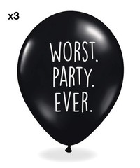 10 Pcs Abusive Balloons Funny Abusive Birthday Party Balloons Cute Offensive