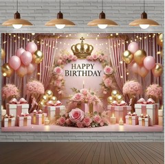 Backdrop Birthday Party Scene Decorations Photo Background Banner Home Studio