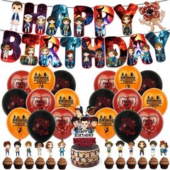 Stranger Things Party Supplies Birthday Decorations Balloon Banner Set