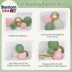 Pink and Sage Green Birthday Decorations with Light Pink Sage Green Sand White M