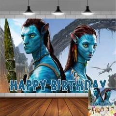 Avatar Party Supplies Birthday Decoration Backdrop Banner Background Vinyl 5x3ft
