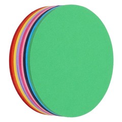 Circle Paper Cutouts 108 PCS 3 Inch Round Cardstock for DIY Crafts Assorted
