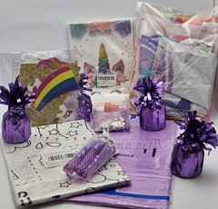 Unicorn Birthday Decorations Party Supplies Kit Balloon Arch Backdrop Set New