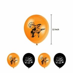 Anime Naruto Birthday Party Decor Set Happy Birthday Banner Balloons Cake Topper