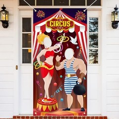 Carnival Tent Decorations Ticket photo booth props backdrop banner Theme Circus