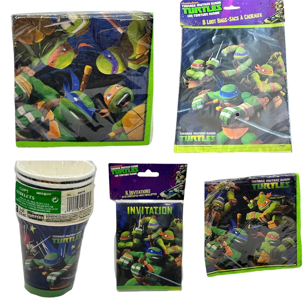 TMNT Teenage Mutant Ninja Turtles Birthday Party Supplies