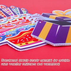 Reusable 8 Pack Birthday Yard Signs – Cheerful Decorations for Any Celebration