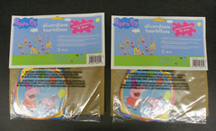 Peppa Pig Pink Party Decorations – New Lot of 19