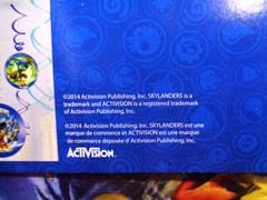 DesignWare 2013 Lot/2 SKYLANDERS Birthday Party SWIRL DECORATIONS 12 pcs