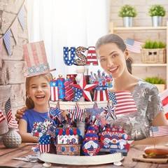 14 Elegant Pieces of Red, White & Blue Decor for 4th of July Celebrations