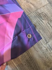 Happy 45th Birthday Banner | 71×42 inches | Purple and gold Tones